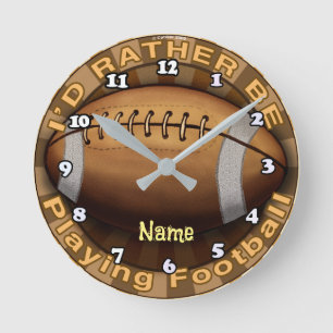 Horloge Ronde Plutôt jouer au football