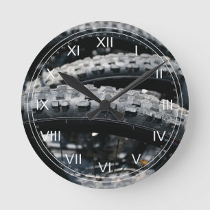 Horloge Ronde Pneumatiques pour VTT