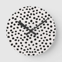Points posters de animaux Noir Et Blanc Dalmatie