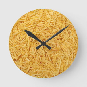 Horloge Ronde Pommes frites