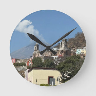 Horloge Ronde Popo dit bonjour