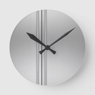 Horloge Ronde Porte en acier