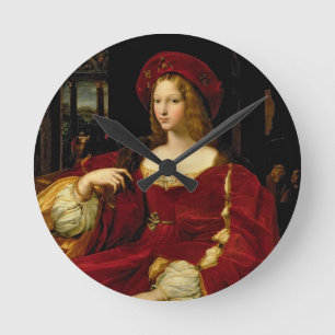 Horloge Ronde Portrait de Jeanne d'épouse d'Aragon (c.1500-77)