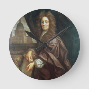 Horloge Ronde Portrait of Sir Christopher Wren (oil on canvas)