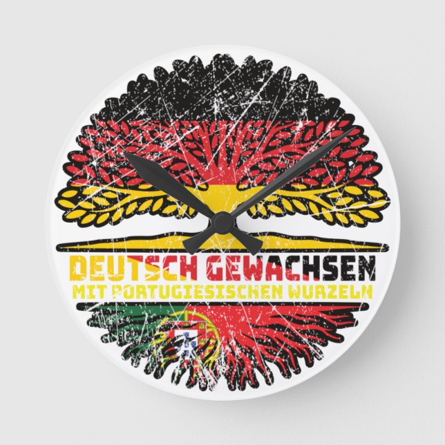 Horloge Ronde Portugal Portugiesisch Deutsch Deutschland Baum (Recto)