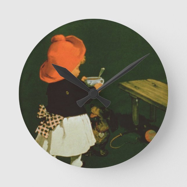 Horloge Ronde Poster advertising for Kathreiner's Malt Coffee (Recto)