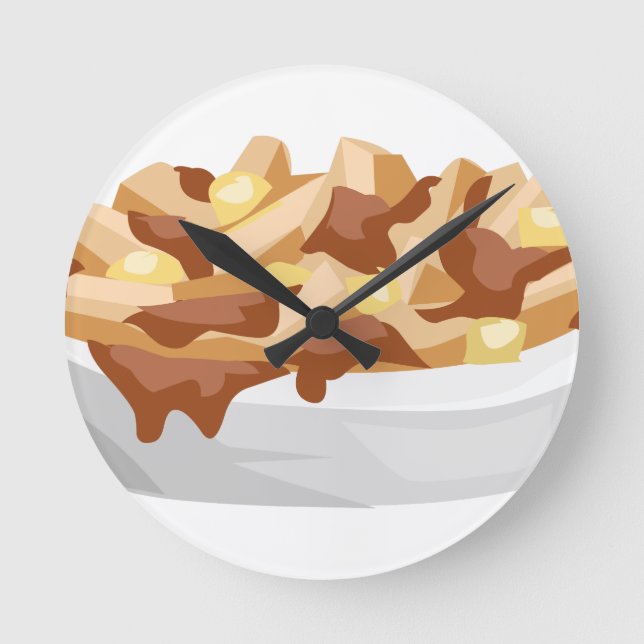 Horloge Ronde poutine (Recto)