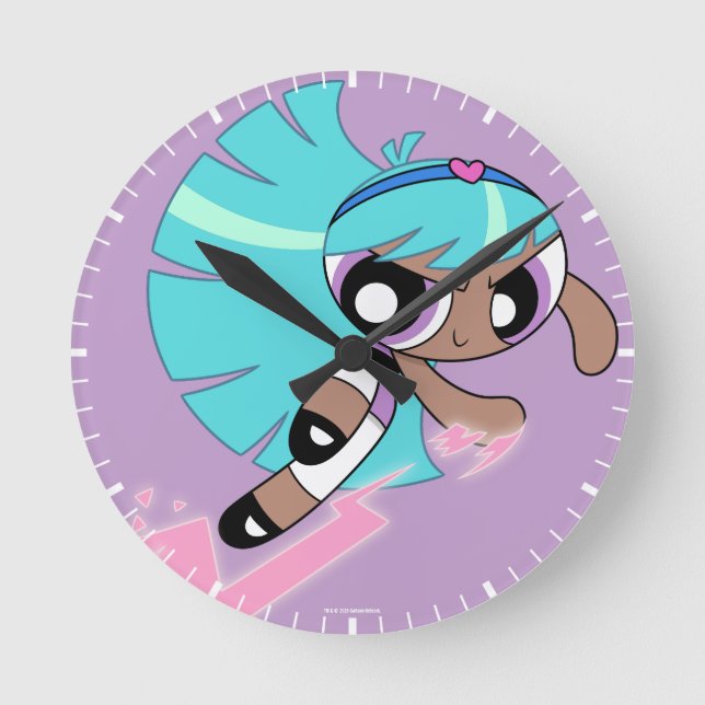 Horloge Ronde Powerpuff Girls Bliss (Recto)