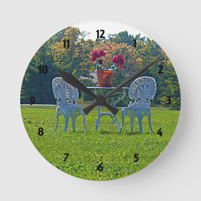 Horloge Ronde Pré d'amour (Recto)