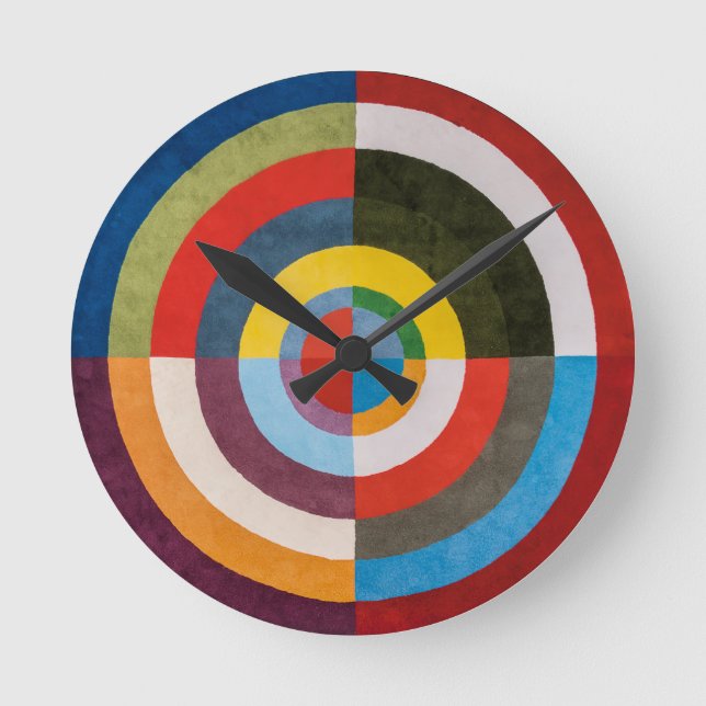 Horloge Ronde Premier disque | Robert Delaunay | (Recto)