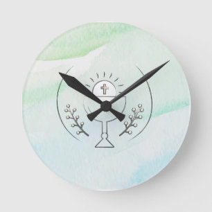 Horloge Ronde Première communion