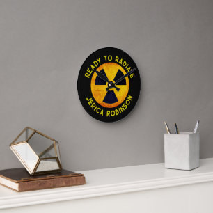 Horloge Ronde Prêt à rayonner