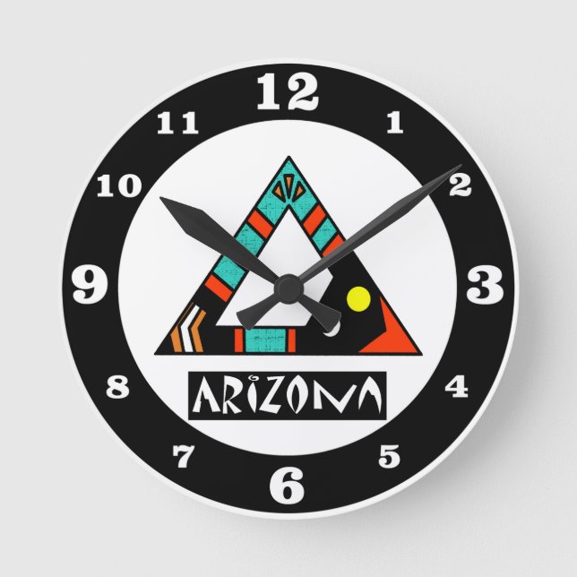 Horloge Ronde Pyramide Arizona (Recto)