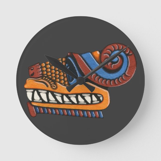 Horloge Ronde Quetzalcoatl (Recto)