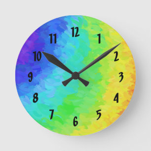 Horloge Ronde Rainbow Icy