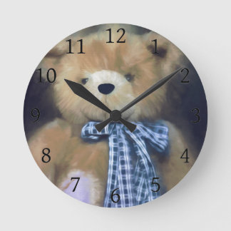 Horloge Ronde Randolph - Fuzzy Wuzzy