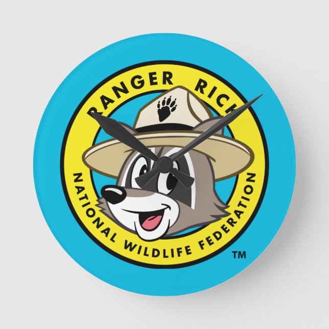 Horloge Ronde Ranger Rick | Logo Ranger Rick (Recto)