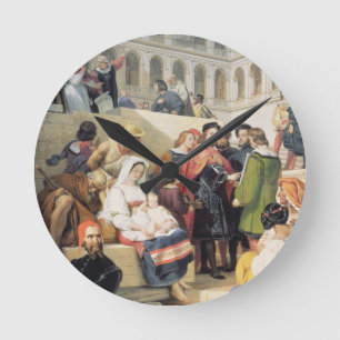 Horloge Ronde Raphael in the Vatican, 1832 (oil on canvas)