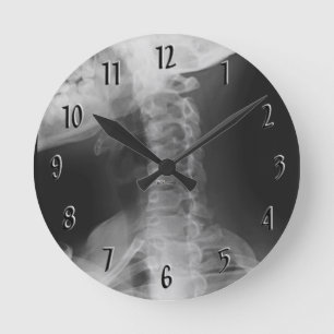 Horloge Ronde Rayé X 2