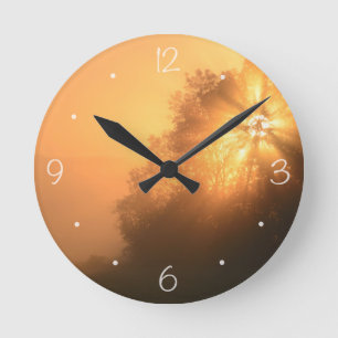 Horloge Ronde Rayons de soleil chez Sauzay