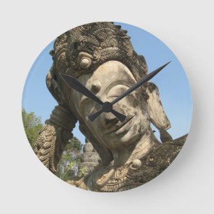 Horloge Ronde Recensement du Bouddha ... Nong Khai, Isan, Thaïla