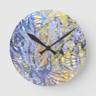 Horloge Ronde Récif de corail ensoleillé