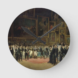 Horloge Ronde Récompenses de présentation de Charles X aux
