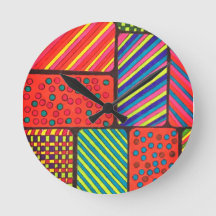 Rectangular design Wall Clock