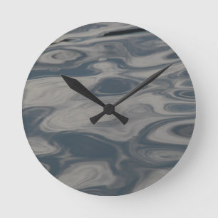 Horloge Ronde Réflexions sur l'eau