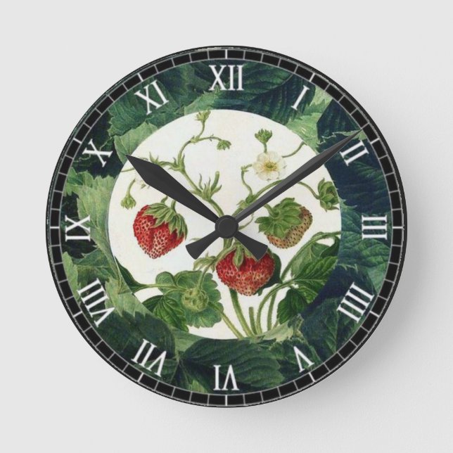 Horloge Ronde Reloj de Fresas (Recto)