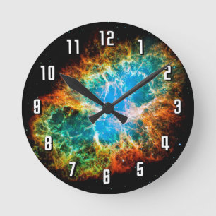 Horloge Ronde Rémanent de supernova de la nébuleuse du Crabe pho