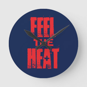 Horloge Ronde Ressentez la chaleur