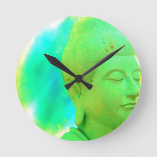 Horloge Ronde RETRO BOUDDHA Clock
