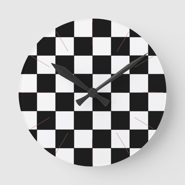 Horloge Ronde Retro hipster 2 (Recto)