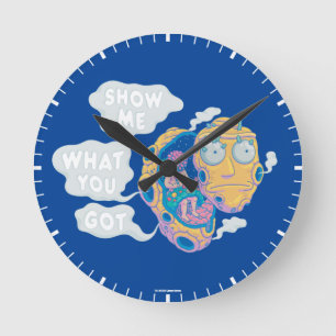 HORLOGE RONDE RICK ET MORTY™   MONTRE-MOI CE QUE TU AS