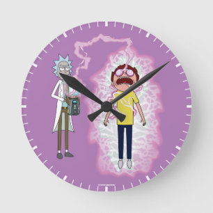 Horloge Ronde RICK ET MORTY™  Vous Vivez Avec Les Conséquence