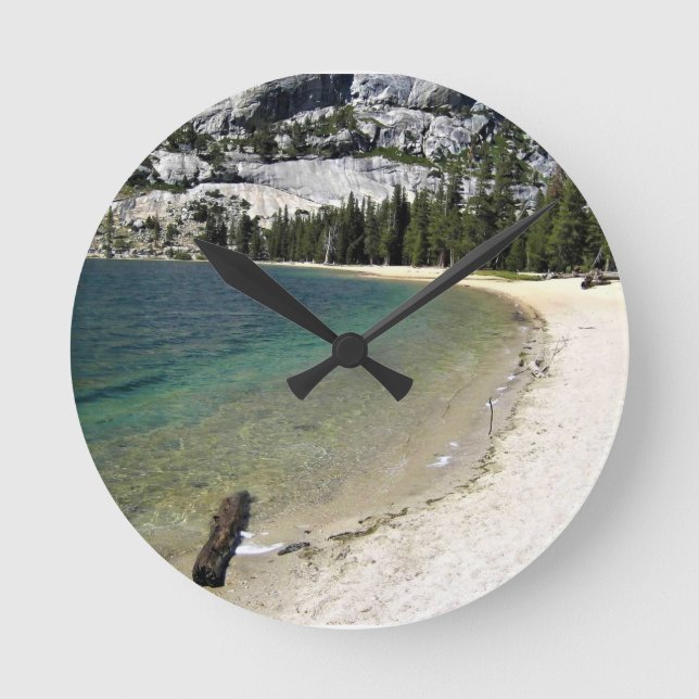 Horloge Ronde Rive du lac Tenaya, Yosemite, CA (Recto)