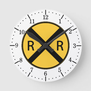 Horloge Ronde Road Sign Railroad