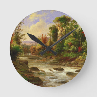 Horloge Ronde Robert-duncanson | Zazzle_Growshop.