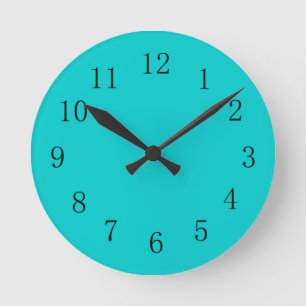 Horloge Ronde Robins Oeuf Blue Kitchen Mur Clock