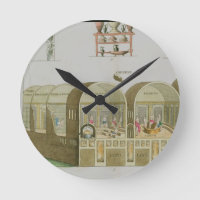 Roman Baths, plate from 'The History of the Nation