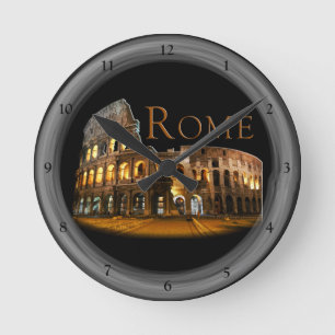 Horloge Ronde Rome : Le Colisée