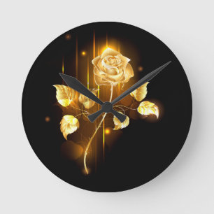Horloge Ronde Rose d'or ( rose d'or )