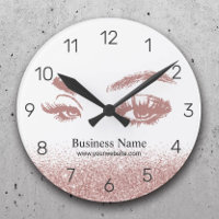 Rose Gold Lashes Makeup