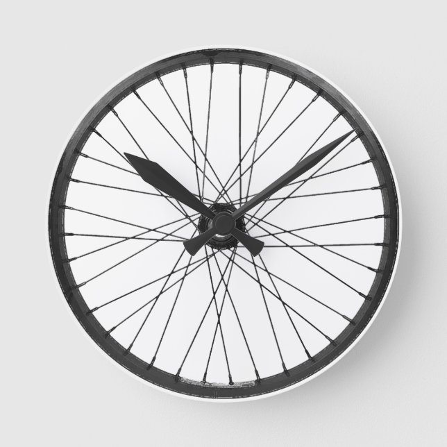 Horloge Ronde roue de vélo (Recto)