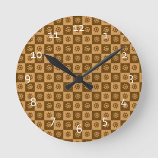 Horloge Ronde Roue du navire