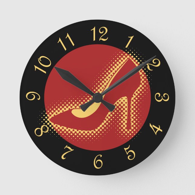 Horloge Ronde Round Clock (Recto)