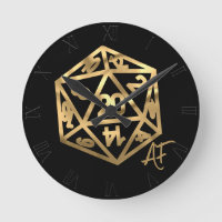 RPG Crit AF | Pipe Imaginaire Or PnP Jeu Dice