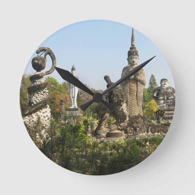 Horloge Ronde Sala Keo Kou, Nong Khai, Thaïlande (Recto)