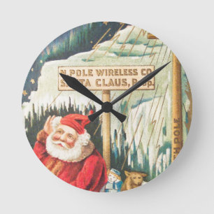 Horloge Ronde Santa at the North Pole Wireless